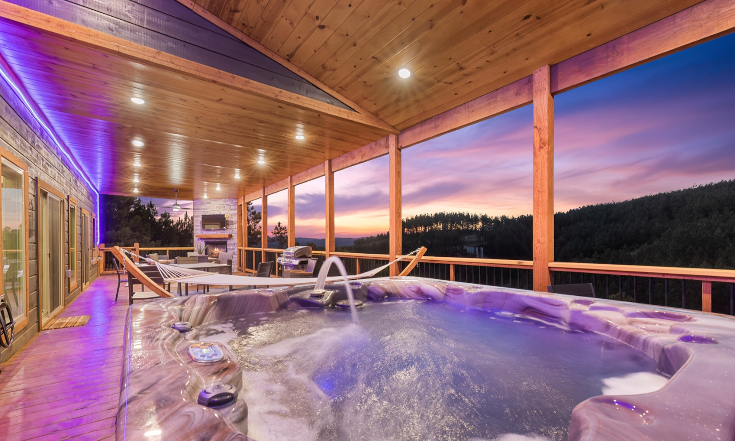 Outdoor Terrace with TVs, Hot Tub, & Breathtaking Views